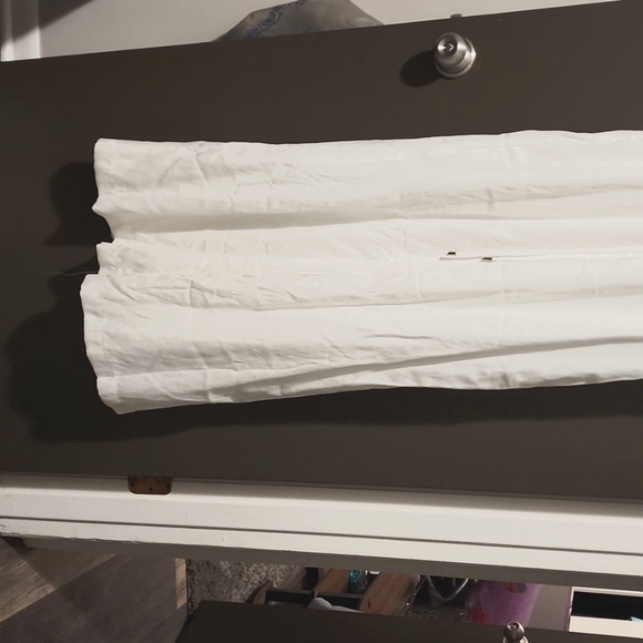 Do+Be Ruffelneck Jumpsuit Offwhite SzM NWT - Picture 3 of 6